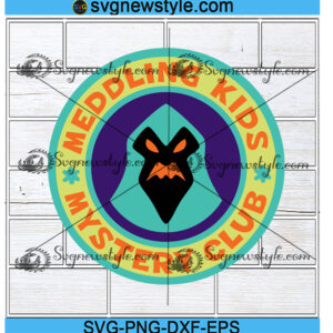 Meddling Kids Mystery Club Svg