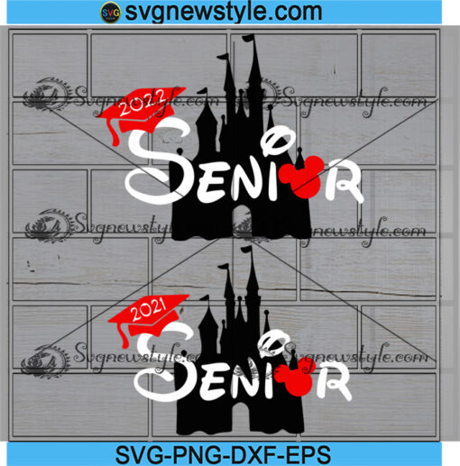 Disney Senior Svg