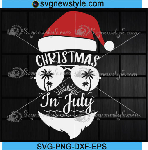 Christmas in July Svg cut files