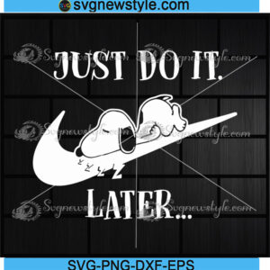 Snoopy Sleeping Svg
