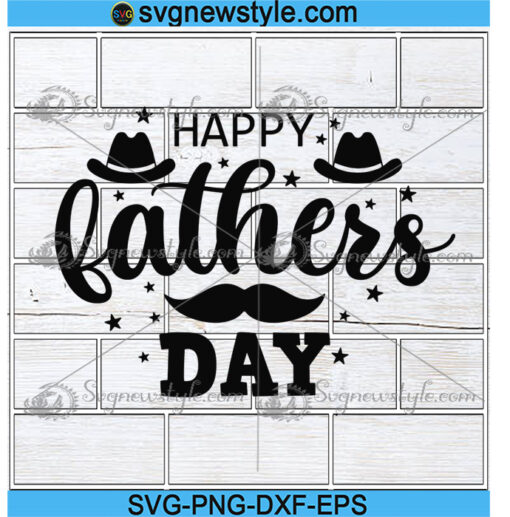 Happy Fathers Day Svg Png