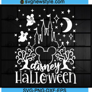 Disney Halloween Svg Design