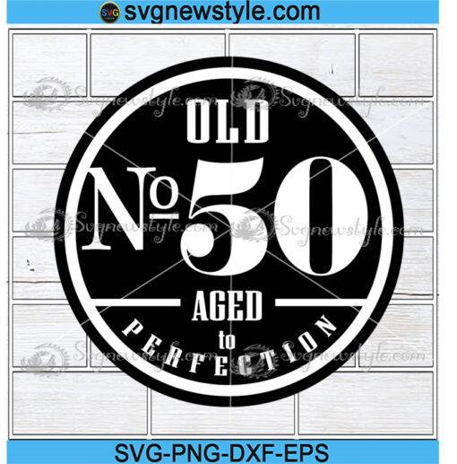 Old Number 50 Svg