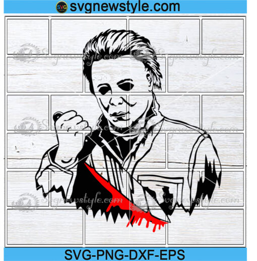 Michael Myers Hallowen Svg Png