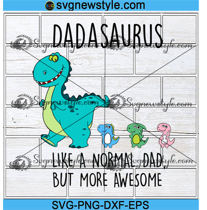 PNG File Father’s Day Gift Dinosaur Dad RD Dadasaurus