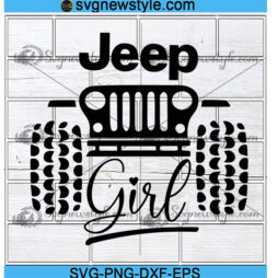 Jeep Girl Svg