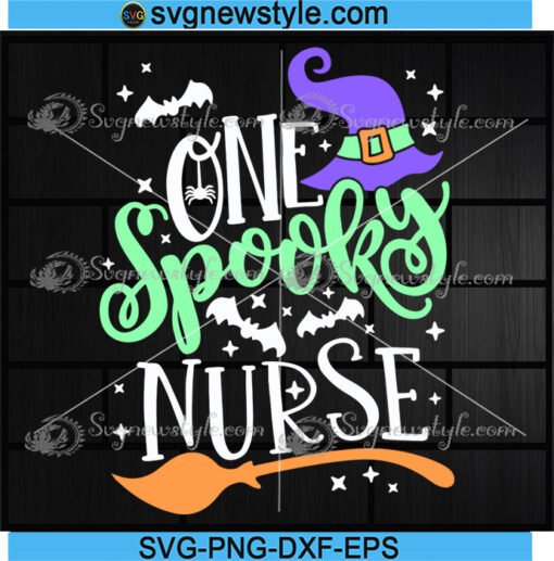 One Spooky Nurse Svg