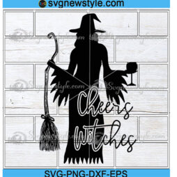 Cheers Witches Svg