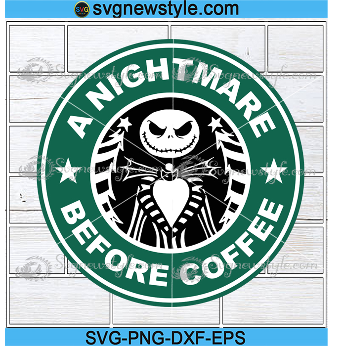 Download Jack Skellington Coffee Svg A Nightmare Before Christmas Svg Svg New Style