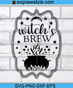 Witches Brew Svg, Witches Coffee Svg, Png, Dxf