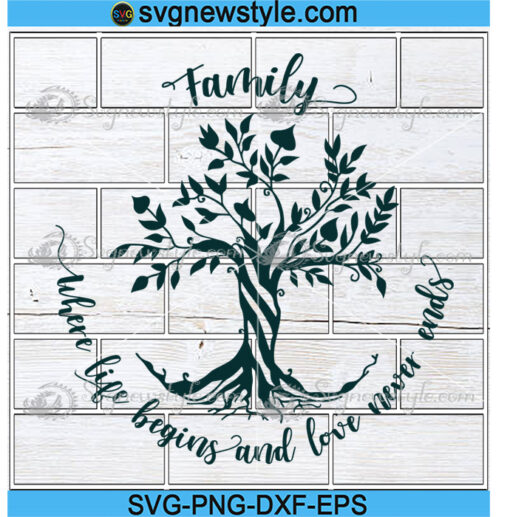 Family Tree Svg