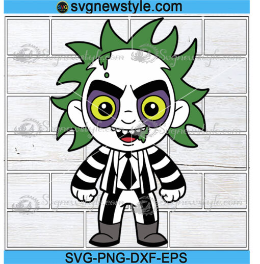 Chibi Beetlejuice Svg