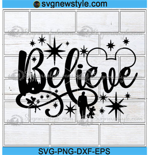 Believe in Magic Svg Png