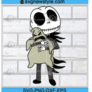 Jack and oogie boogie svg