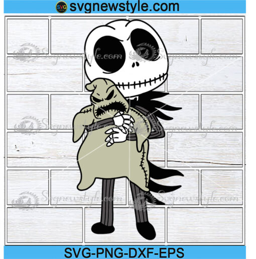 Jack and oogie boogie svg