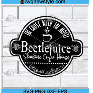 The Ghost With The Most Svg