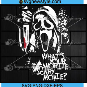 What Your Favorite Scary Movie Svg
