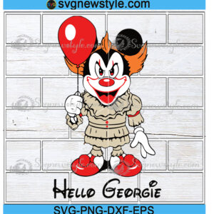 Pennywise IT Movie Svg