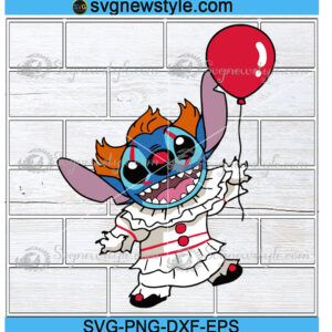 Pennywise Halloween Svg