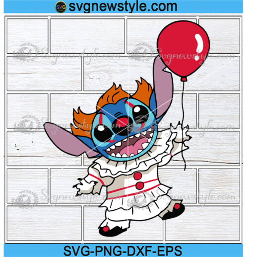 Pennywise Halloween Svg