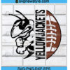 Yellowjackets Football Svg