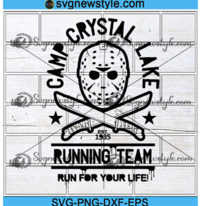 Camp Crystal Lake svg Designs