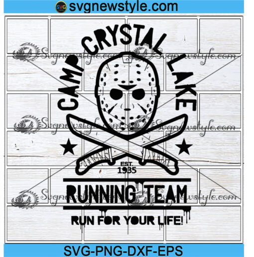 Camp Crystal Lake svg Designs