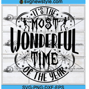 Its The Most Wonderful Time Of The Year Svg Png