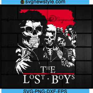 The Lost Boys 80s Vintage Horror Movie Halloween Svg