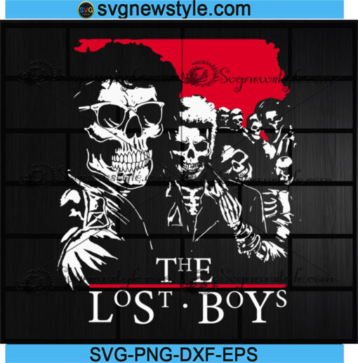 The Lost Boys 80s Vintage Horror Movie Halloween Svg