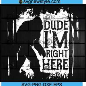 Bigfoot Sasquatch Svg