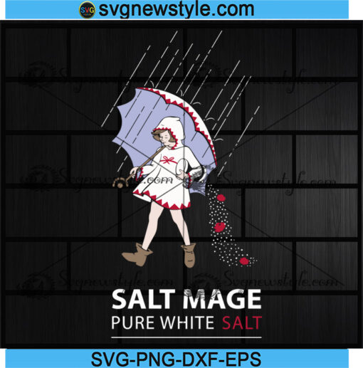 Salt Mage Pure White Salt Svg