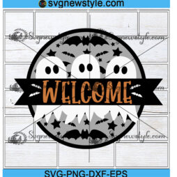 Ghost Welcome Svg