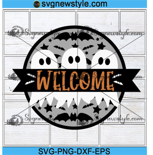 Ghost Welcome Svg