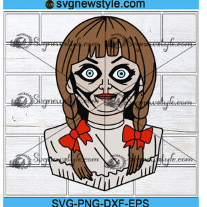 Annabelle doll svg