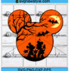 Mickey ears halloween Svg