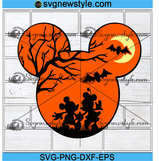 Mickey ears halloween Svg