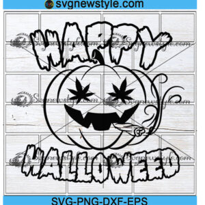 Happy Halloweed Svg