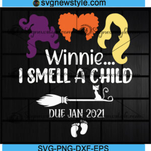 Winnie I Smell a Child Svg