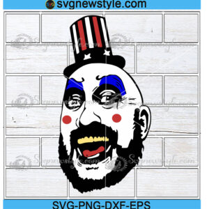 Captain Spaulding Svg