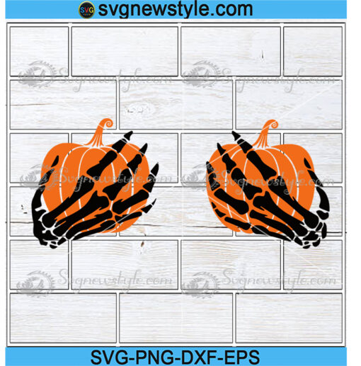 Skeleton Hands Svg