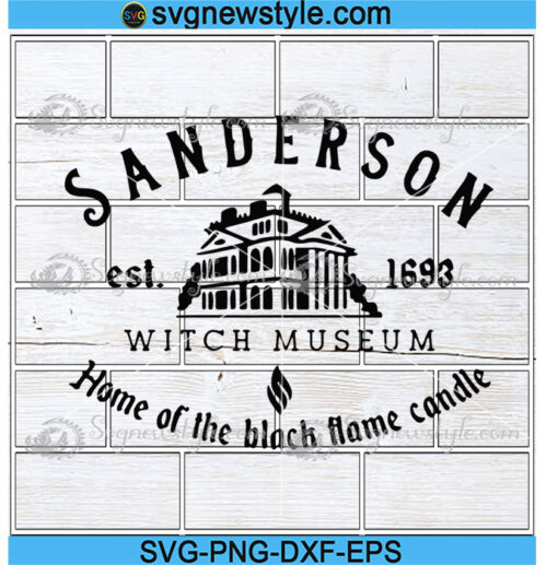 Sanderson Witch Museum Svg