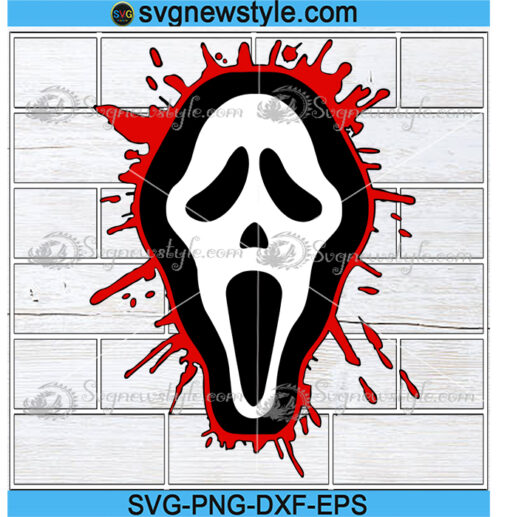 scream horror movie Svg