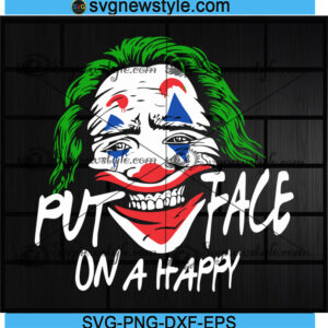 Joker Joaquin Phoenix svg