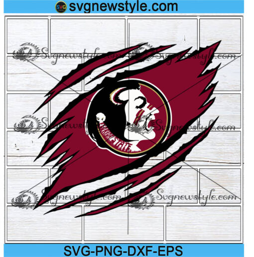 Florida State Ripped svg