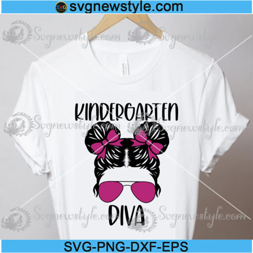 Kindergarten Diva Svg