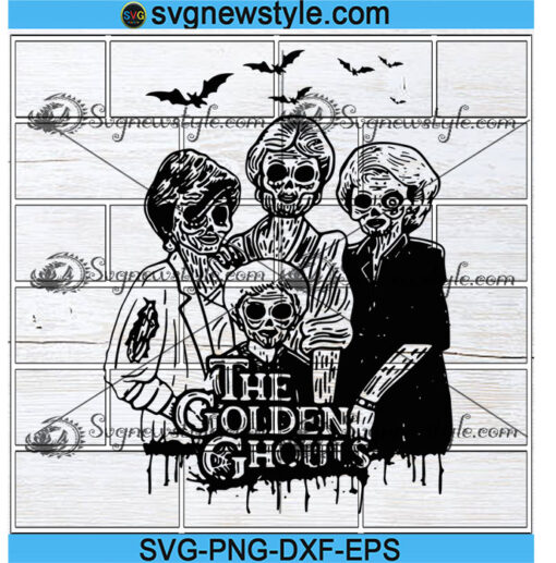 Golden Ghouls Svg