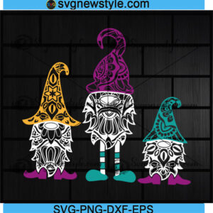 witch gnomes Svg Png
