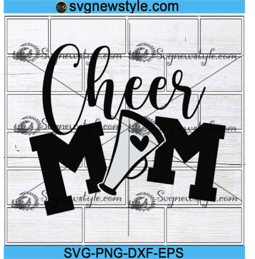 Cheer Mom Svg Designs