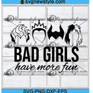 Disney Villian Graphic Tee Svg